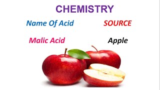 Natural Source Of Acids  Chemistry  3D chemistry [upl. by Naivatco]