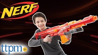 Nerf NStrike Elite Mega Series Centurion Blaster Review  Hasbro Toys and Games [upl. by Atekin]