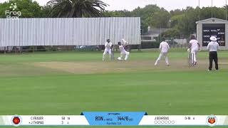 Justin Behrens wicket in WPCA premier league [upl. by Amla]