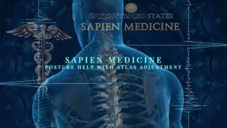 Posture Help with Atlas Adjustment by Sapien Medicine Energetically Programmed Audio [upl. by Critta]