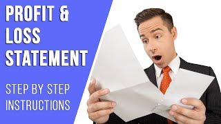 Profit and Loss Statement Example – Template Included [upl. by Oralle933]