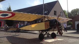 Morane Saulnier Type L quotParasolquot 2012 09 15 Poelkapelle [upl. by Gennie]