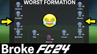 The Worst Formation In EA FC 24 [upl. by Winzler693]