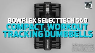 Bowflex SelectTech 560  CES 2016 [upl. by Vonni]