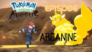 I PLAYED POKEMON LEGENDS ARCEUS ep 1 Arcanine [upl. by Enylekcaj367]