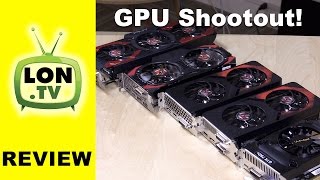 GPU Shootout PNY XLR8 GTX 1070 vs 1060 vs 1050 Ti vs 950 vs 750 Ti Review [upl. by Alla]