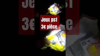 Lot de jeux ps1 à 3€ collection videgrenier nintendo gamecollection videgrenierlive [upl. by Anivram]