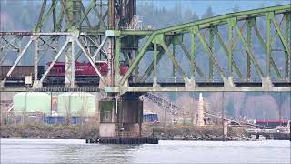 Canadian Pacific 8748 2nd narrows November 21 2024 [upl. by Mercier]