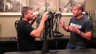 KUIU Backpack Rifle Holder  Tactical Hunting Rifle Holder [upl. by Quirk]