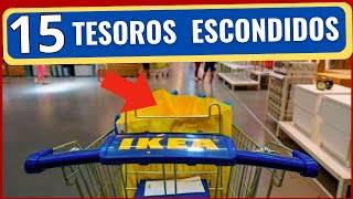 IKEA 15 TESOROS ESCONDIDOS DE IKEA QUE NO SABÃAS QUE EXISTÃANðŸ˜² [upl. by Aduhey]