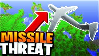 Missile Threat  Minecraft WAR 65 [upl. by Nnayelhsa]