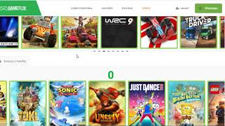 Tutorial primeiro acesso e cadastro Gameflix [upl. by Archangel869]