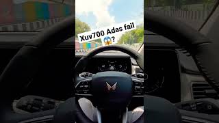 Xuv700 Adas feature test xuv700 adas autopilot mahindra review shorts carshorts car [upl. by Zetrok]