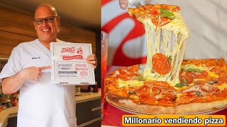 Creó un NEGOCIO MILLONARIO vendiendo pizza Rafael Mendoza Zirus Pizza [upl. by Palmer]