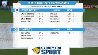 Sydney University v Parramatta [upl. by Jack703]