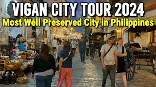 Vigan City Philippines  Evening Tour at the Most Well Preserved City amp Capital of Ilocos Sur [upl. by Ilenna]