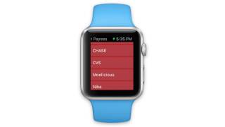 MoneyWiz 2 for Apple Watch [upl. by Orferd]