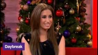 Stacey Solomon performs Driving Home for Christmas on Daybreak in aid of Shooting Star CHASE [upl. by Kabab]