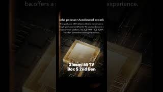 Xiaomi Mi TVBox S 2nd Gen 4K BT52 2GB 8GB GoogleTV Google Assistant SmartTV Box fyp explor [upl. by Rolfe]