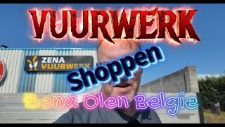 RobbieVlogs 3 Vuurwerk Shoppen Zena Olen [upl. by Anneres]