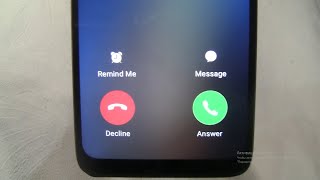 ios 12 on TECNO POP 5 LTE fake incoming call [upl. by Aerdno]