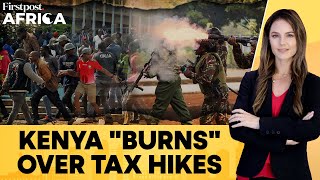 Kenya Clashes In Nairobi As Thousands Protest Against Ruto Govts Tax Hikes  Firstpost Africa [upl. by Gaile]