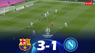 FC Barcelona vs Napoli  Champions League 2024  Full Match [upl. by Ademordna]