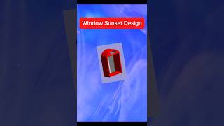 House window sunset design  House window shades outside windowdesign sunset ytshorts [upl. by Etz190]