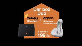 Internet 4G illimité  Orange Dar Box Duo [upl. by Notgnilliw]