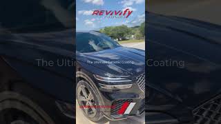 2024 Genesis GV70 Revivify Ceramic Coating Austin Texas Dripping Auto Pros [upl. by Ardnaeel]