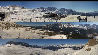 Madonna di Campiglio Un anno di time lapse dallo Spinale da Pradalago e dal Grostè [upl. by Reinke]