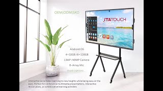 ITATOUCH 4K interactiveflatpanel interactivewhiteboard and Smart Board Supplier [upl. by Edmondo281]