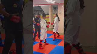 Karate kumite technique  karate fight training 🥋 [upl. by Barnabas]