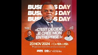 BUSINESS DAY avec lapôtre JeanClément Diambilay pst Gwen Dressaire amp pst Frank Kyungu [upl. by Eimarrej]