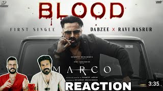 Marco First Single BLOOD Song Reaction  Unni Mukundan Dabzee Ravi Basrur  Entertainment Kizhi [upl. by Paff]