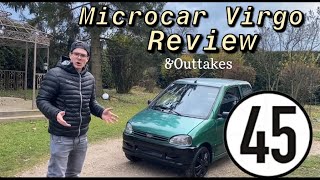 Microcar Virgo I 1998Review Fahrzeugvorstellung ampTest Drive [upl. by Allerym696]