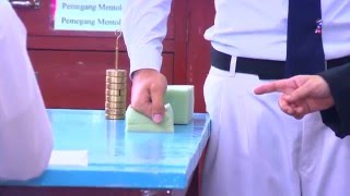 eGURU FIZIK Tingkatan 4  Daya dan Gerakan Memahami Kekenyalan Bahagian 1 [upl. by Robin]