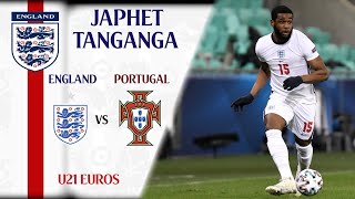 Japhet Tanganga Highlghts u21 Euros England vs Portugal [upl. by Aurelie682]