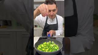 SHRIMP AND ZUCCHINI RISOTTO 🦐🥒🍋 pure creaminess and freshness shorts recipe asmr [upl. by Adolf172]