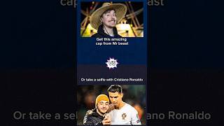 Get the cap from Beast OR Take a selfie with Ronaldo quiz shorts [upl. by Claribel965]