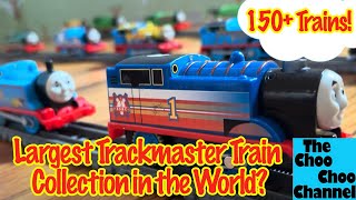 The Worlds Largest Thomas amp Friends TrackmasterPlarailTomy Collection Tons of unique trains [upl. by Hobart42]