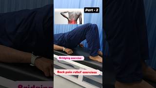 Bridging exercise for back pain relief ✅youtube short reels subscribe like tranding exercise [upl. by Abas]