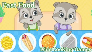 Bimi Boo Fast Food Cooking  Kids Cooking Games [upl. by Geiger]