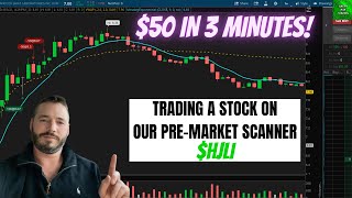 How I Found HJLI Breaking Out PreMarket The Scanner I Use Every Morning [upl. by Asus376]