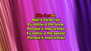 Delero King  Não é Peso Karaoke EA [upl. by Ellehcram]