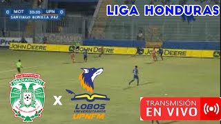 Marathon Vs Lobos Upnfm en vivo liga nacional Honduras narración en DIRECTO [upl. by Ardnasxela]