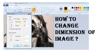 How to change dimension of image [upl. by Junji]