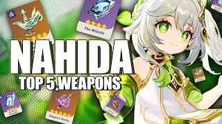 You Already Own Nahida Best Weapon Genshin Impact Guide [upl. by Airdnaid]