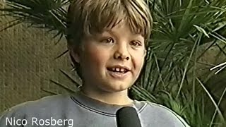 Nico Rosberg und Keke Rosberg im Interview 1995 [upl. by Reinold]