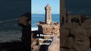 Ploumanach Lighthouse located in Brittany France [upl. by Mauralia]